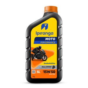 IPIRANGA MOTO PERFORMANCE SL 15W50 - Caixa 12x1L