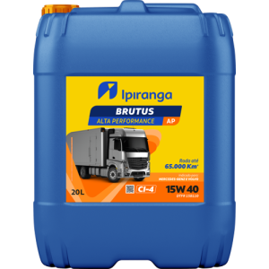 Ipiranga Brutus Alta Performance 15W40 CI-4 - Bombona de 20L