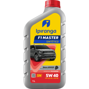 Ipiranga F1 Master Sintético 5W40 SN 502 - Caixa 24x1L